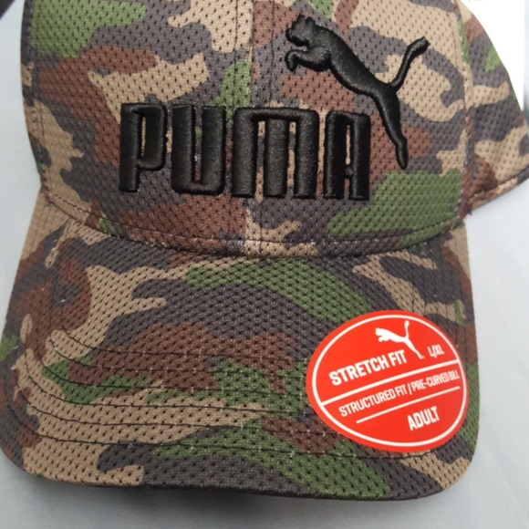 puma camo hat